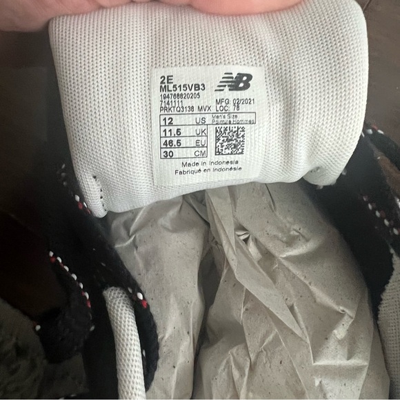 [New Balance] 515 WIDE blue, neon green, red color way - Picture 5 of 8